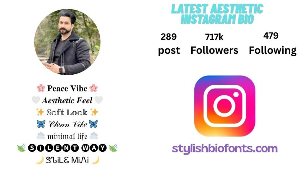 Aesthetic Fonts for Instagram Bio