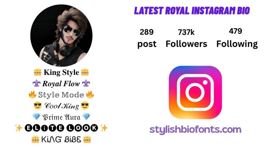 Stylish Font for Instagram Bio