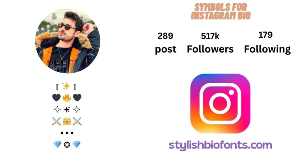Cool Symbols for Instagram Bio