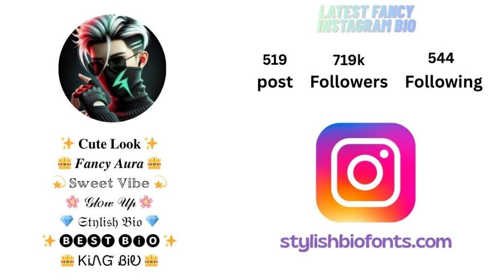 fancy instagram bio