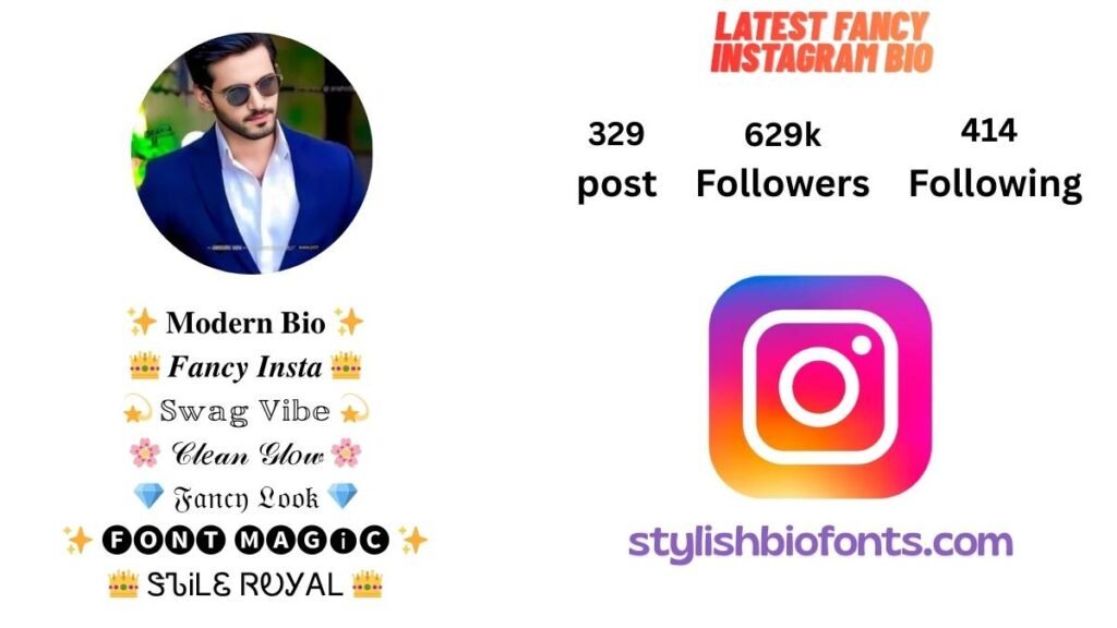 fancy instagram bio