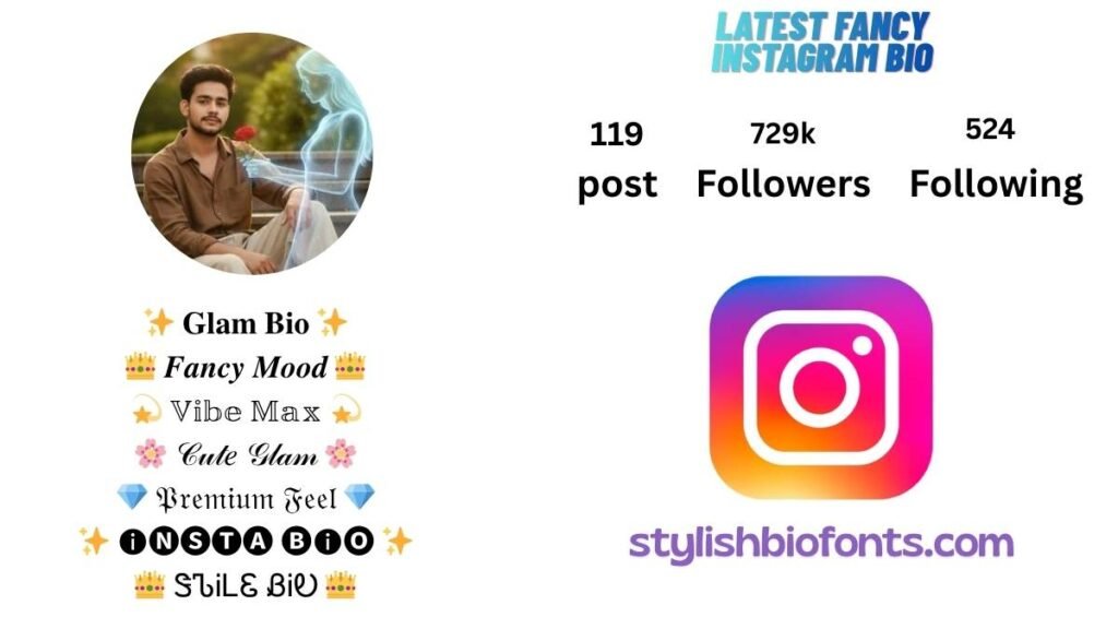 fancy instagram bio