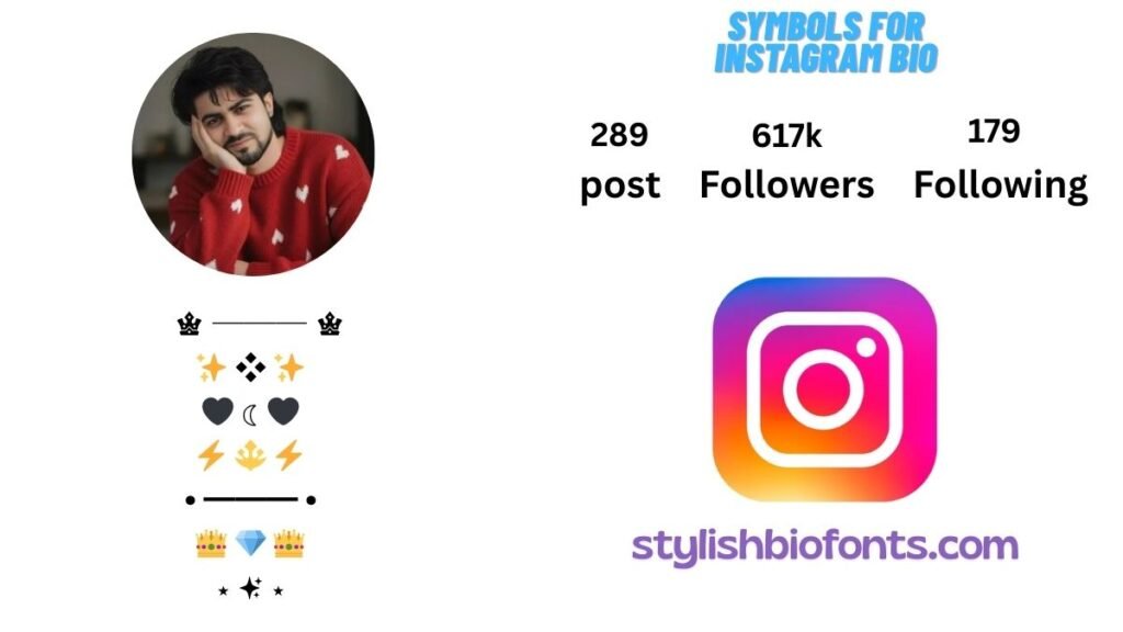 Cool Symbols for Instagram Bio