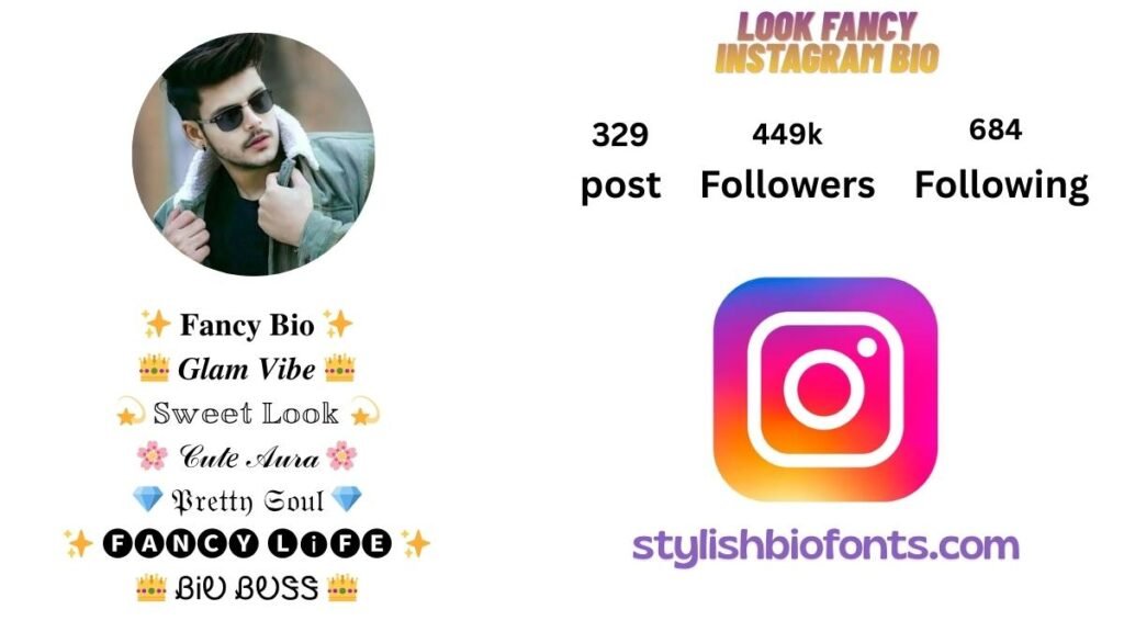 fancy instagram bio