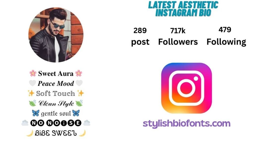 Aesthetic Fonts for Instagram Bio