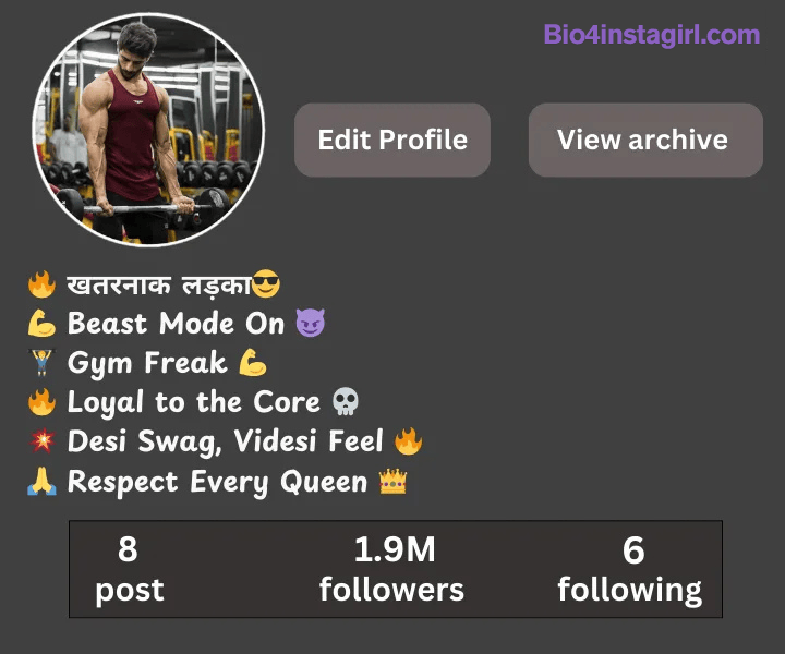 New 150+ Gym Bio For Instagram 2026 - image 7