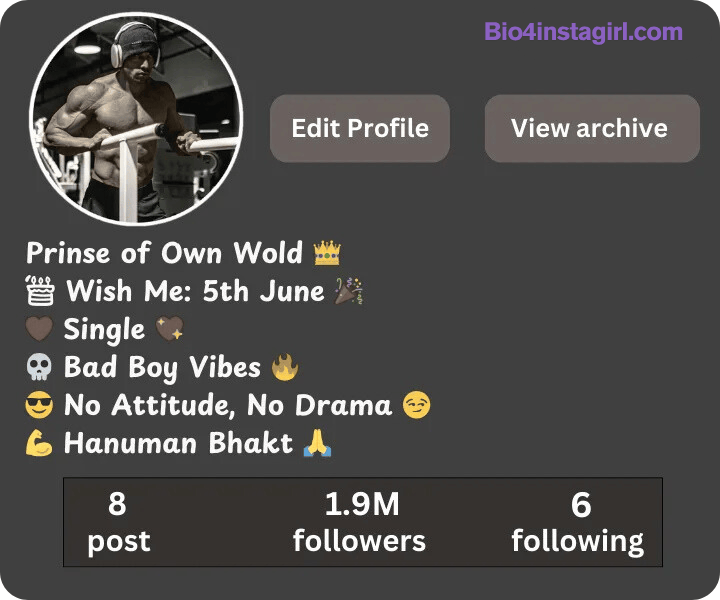New 150+ Gym Bio For Instagram 2026 - image 1