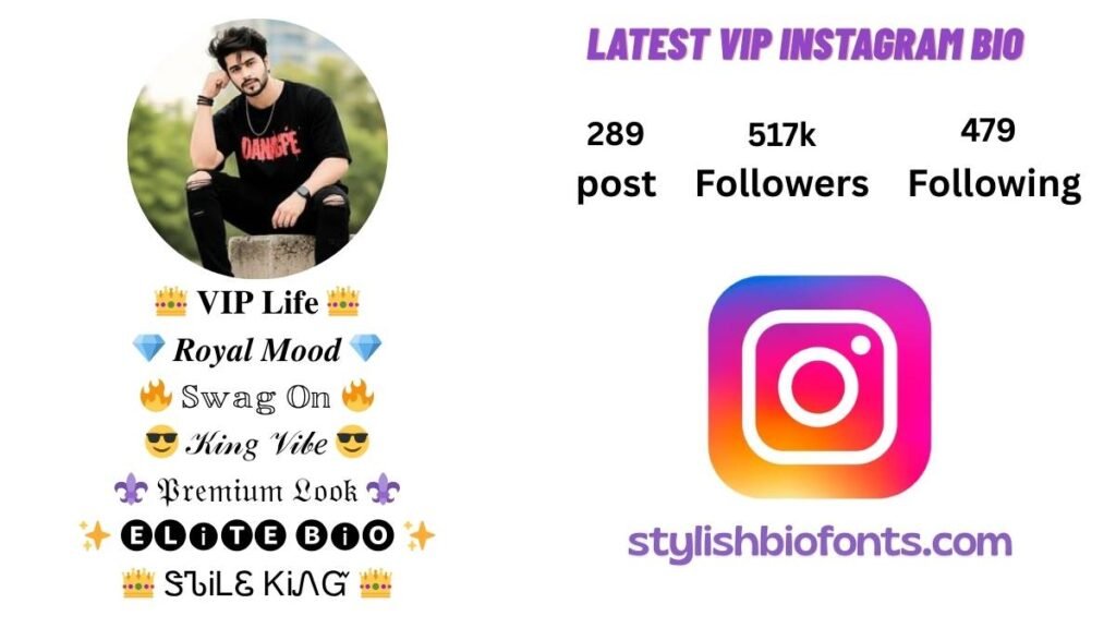 Stylish Font for Instagram Bio