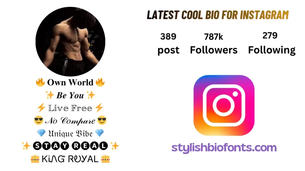 gym bio for instagram
