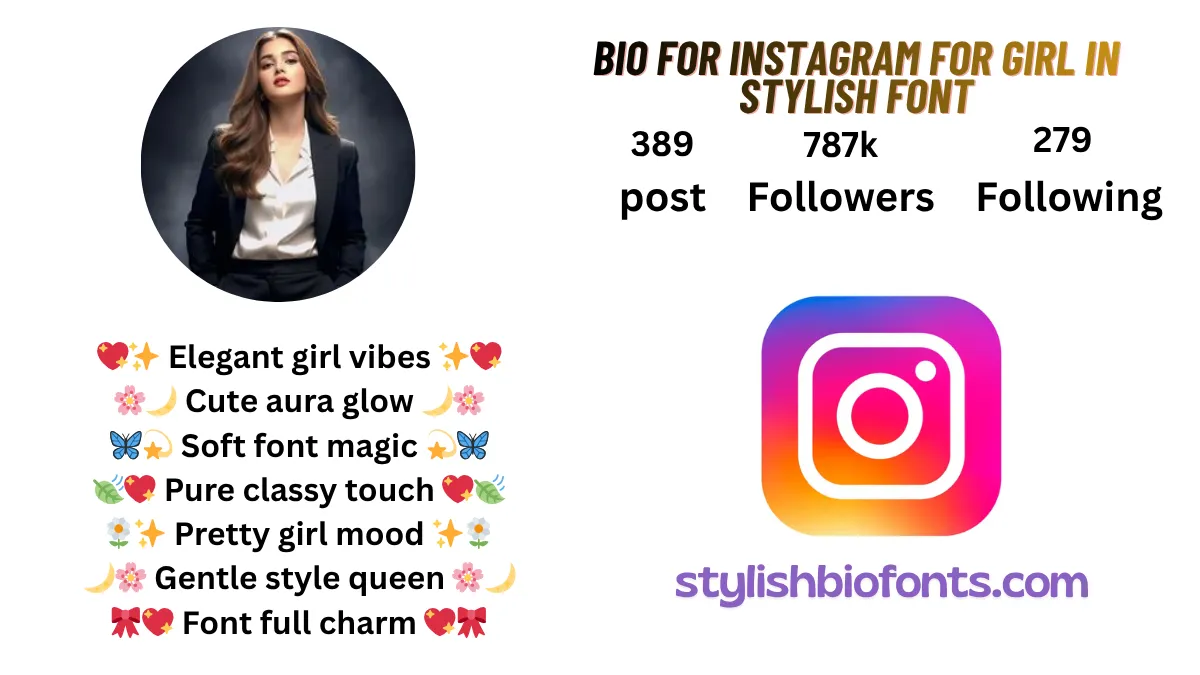 instagram bio for girls