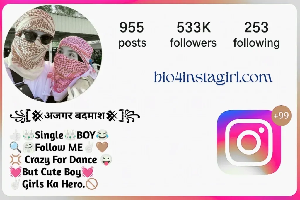 Attitude Instagram Bio for Boys