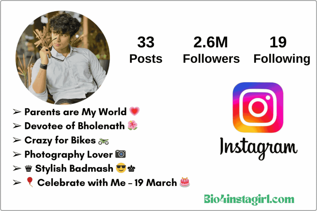 Attitude Instagram bio ideas for boys