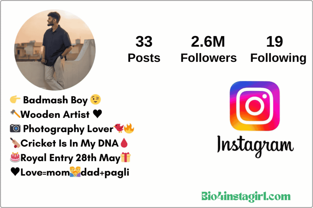 Artist Instagram bio ideas for boys and girls