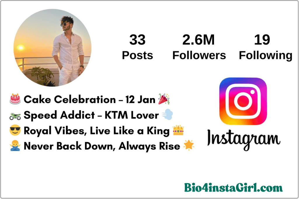 Love Instagram bio for boys