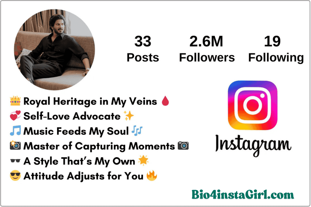 Creative Instagram bio for boys