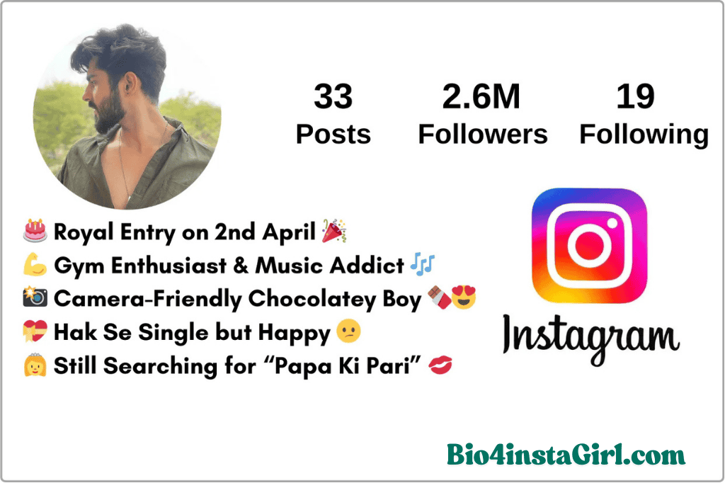 Instagram bio styles for boys