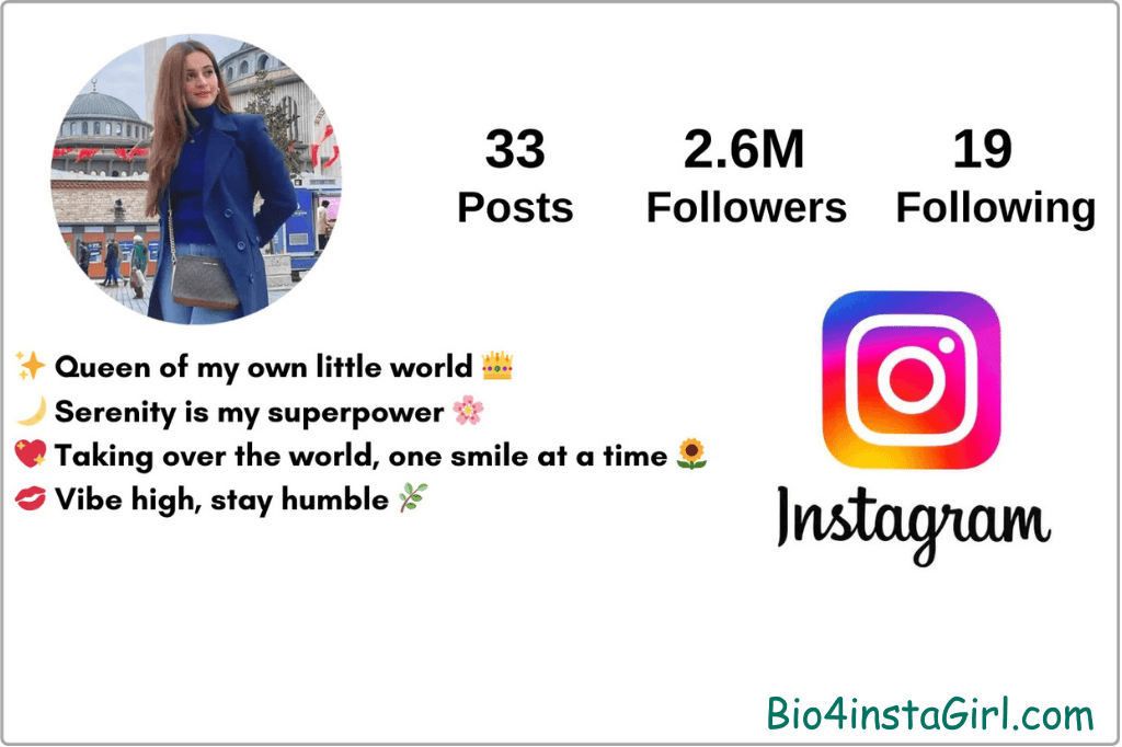 Instagram bio quotes for girls