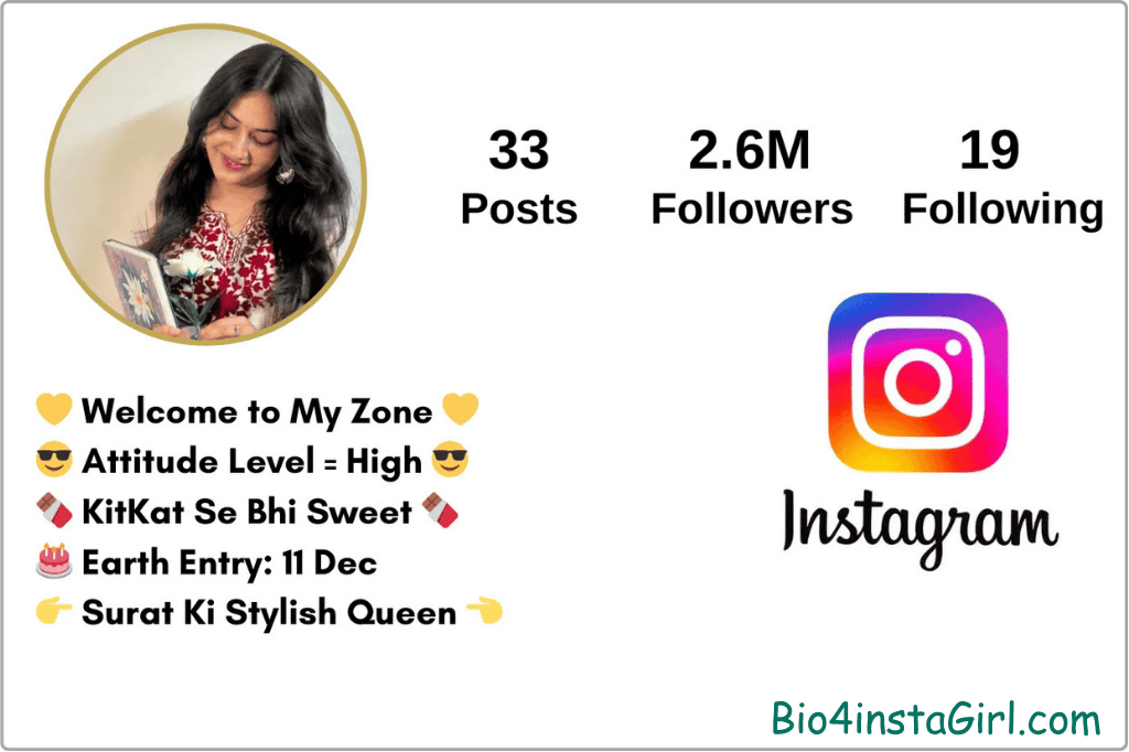 Fun creative Instagram bio for girls