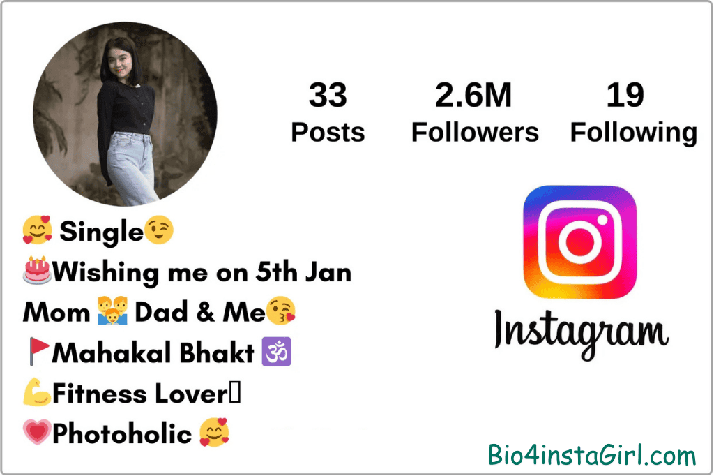 Unique classy Instagram bio for girls