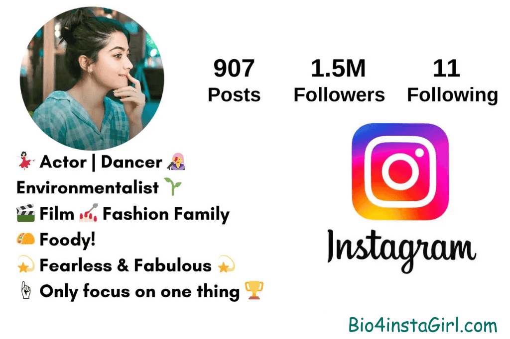 Beauty girl Instagram bio ideas