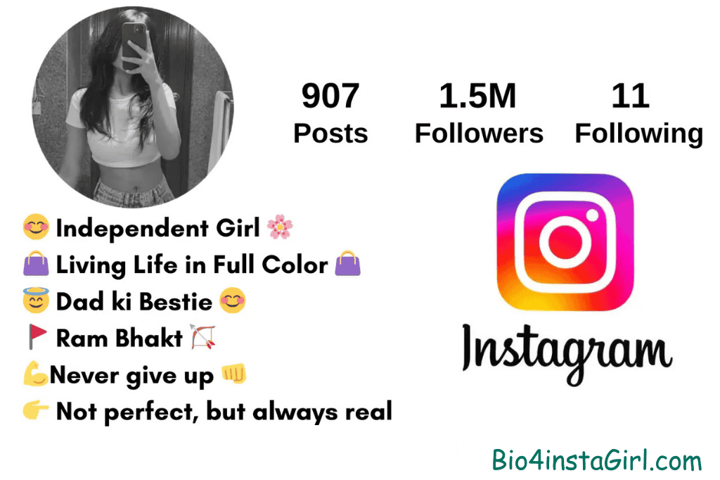 Cute Instagram bio ideas for girls