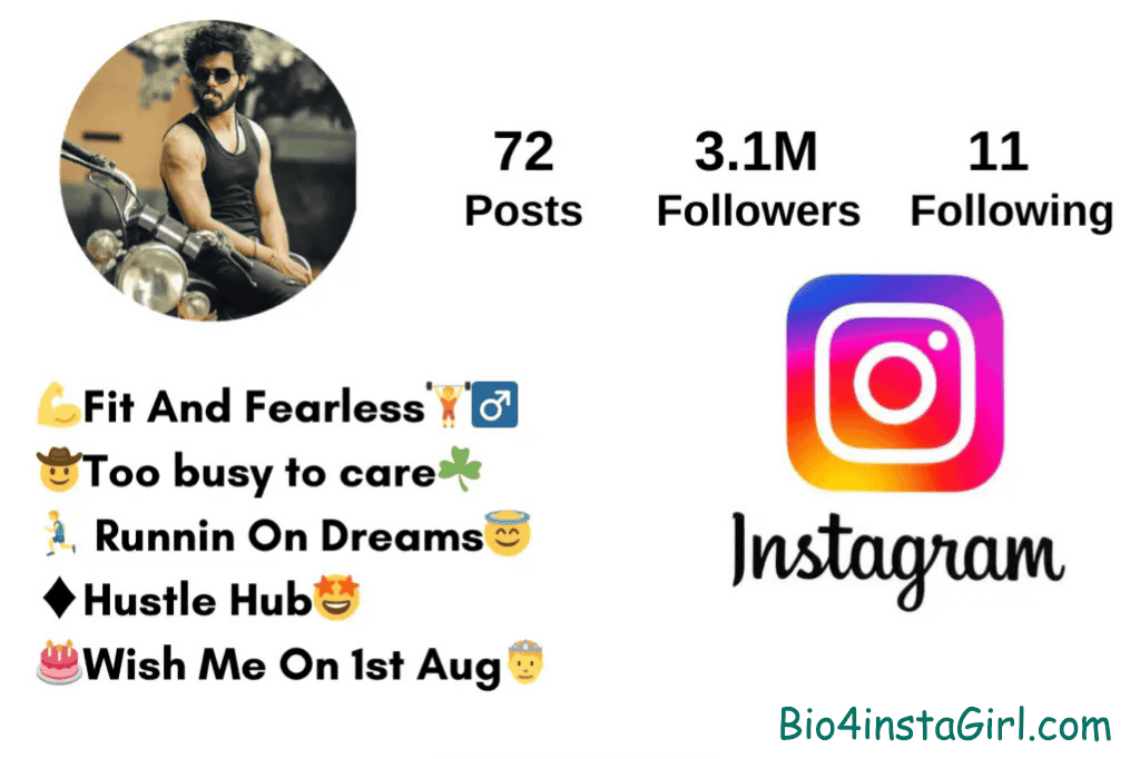 Simple Instagram bio for girls